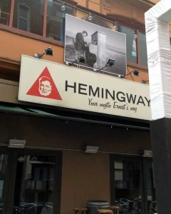 Foto van Hemingway