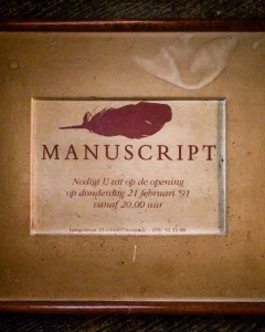 Foto van Manuscript 3
