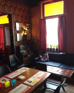 Foto van Woodstock, het café